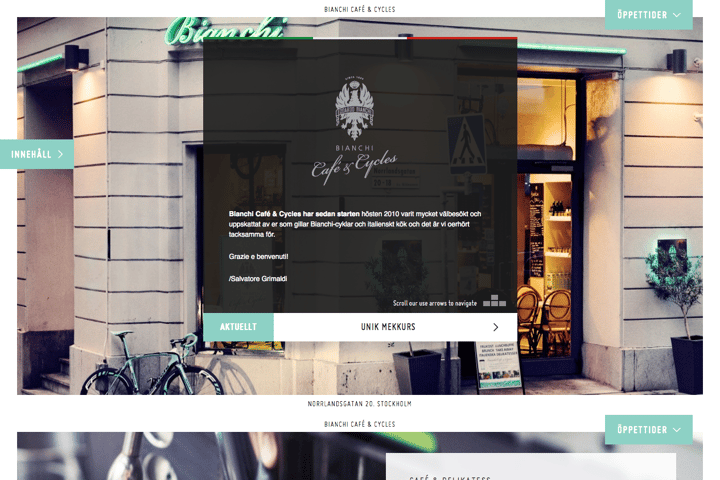 BIANCHI CAFE & CYCLES